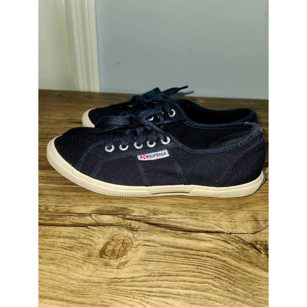 Superga Cotu Vlassic Sneakers, Navy, US Men's Size 5.5 and US Women's Size - Picture 9 of 12